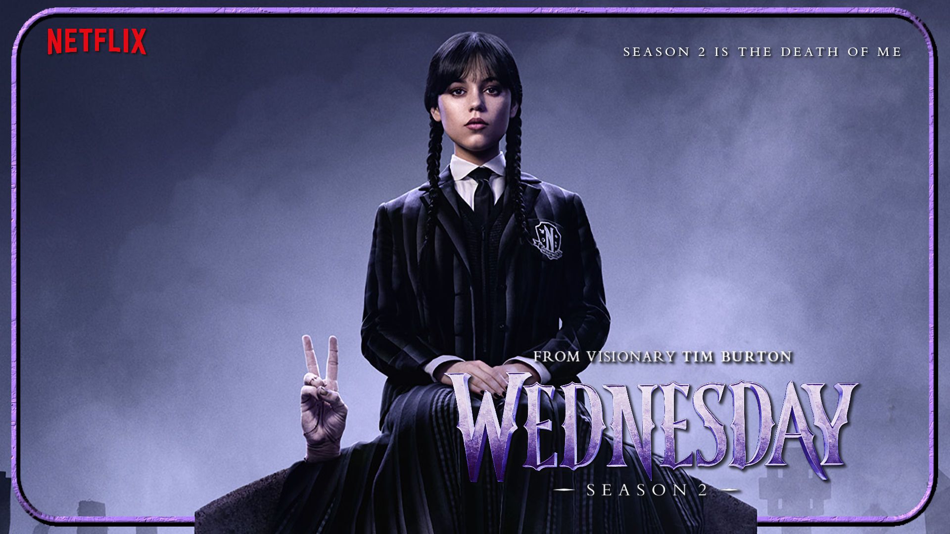 Wednesday Season 2 Wallpapers - Top Free Wednesday Season 2 Backgrounds ...