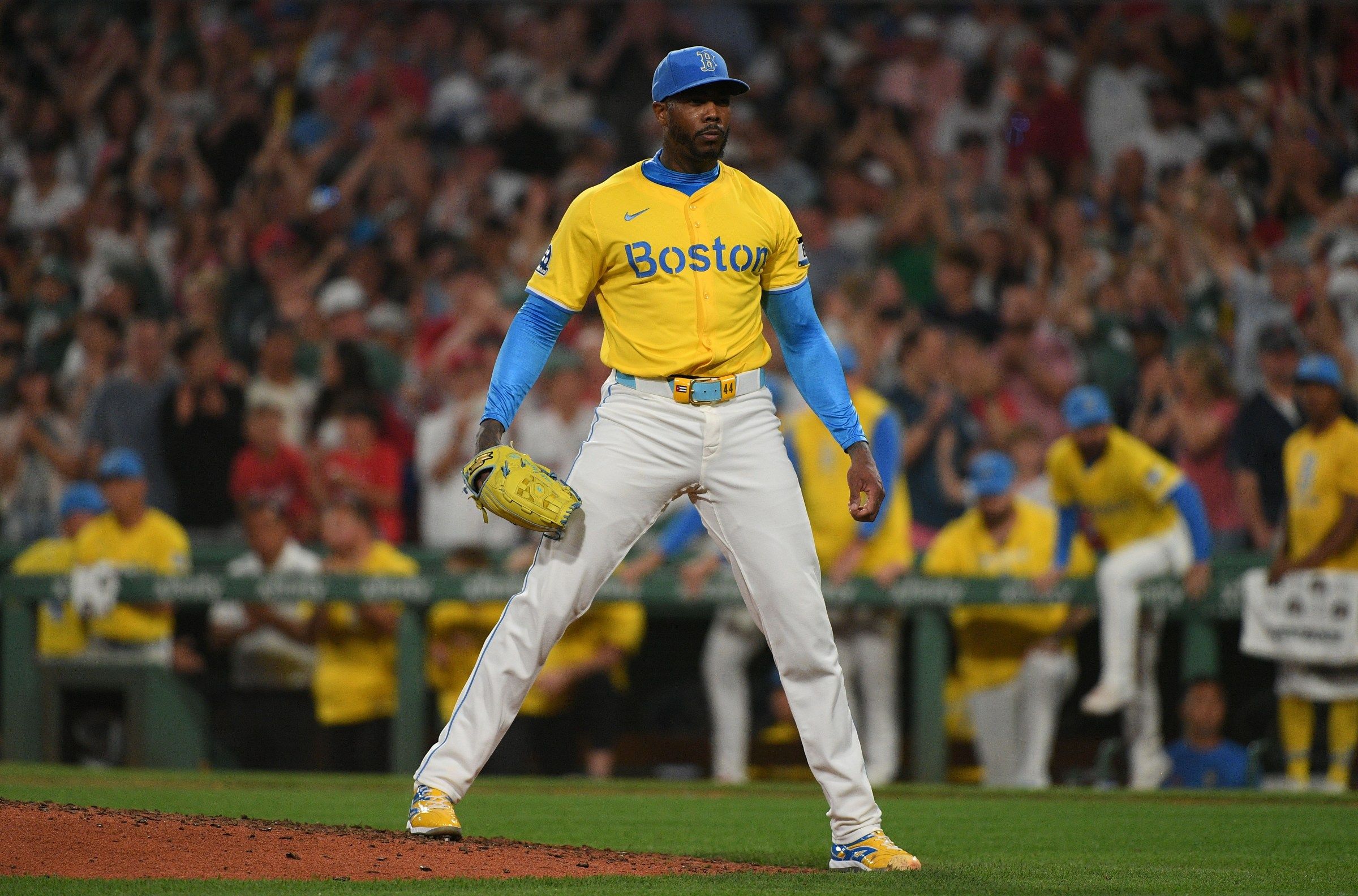 2400x1584 Red Sox in Review: Aroldis Chapman exceeded expectations. Over the Monster