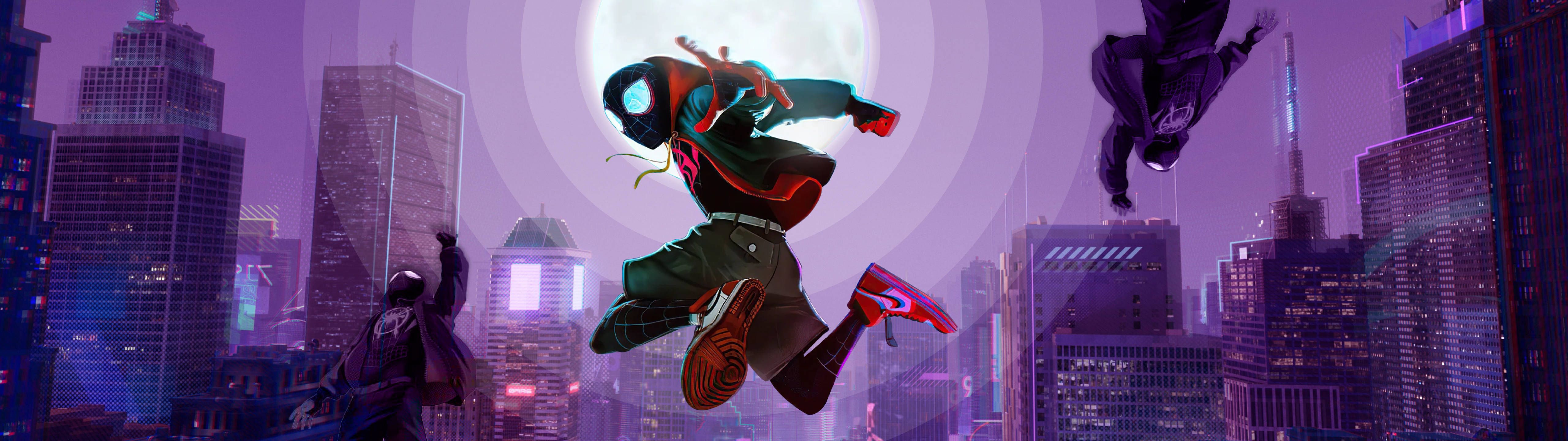 5120x1440 Spider Verse 5120x1440 Gaming Background Wallpaper