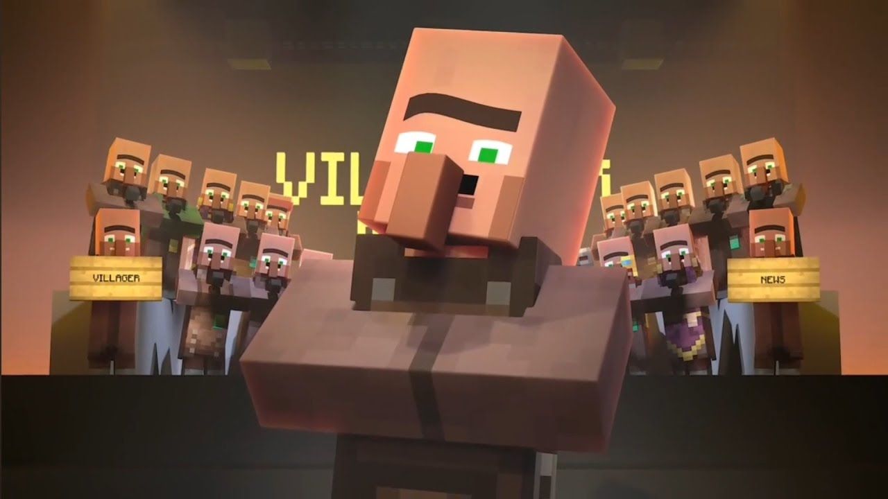 1280x720 Villager News theme song (2024). Da da da da