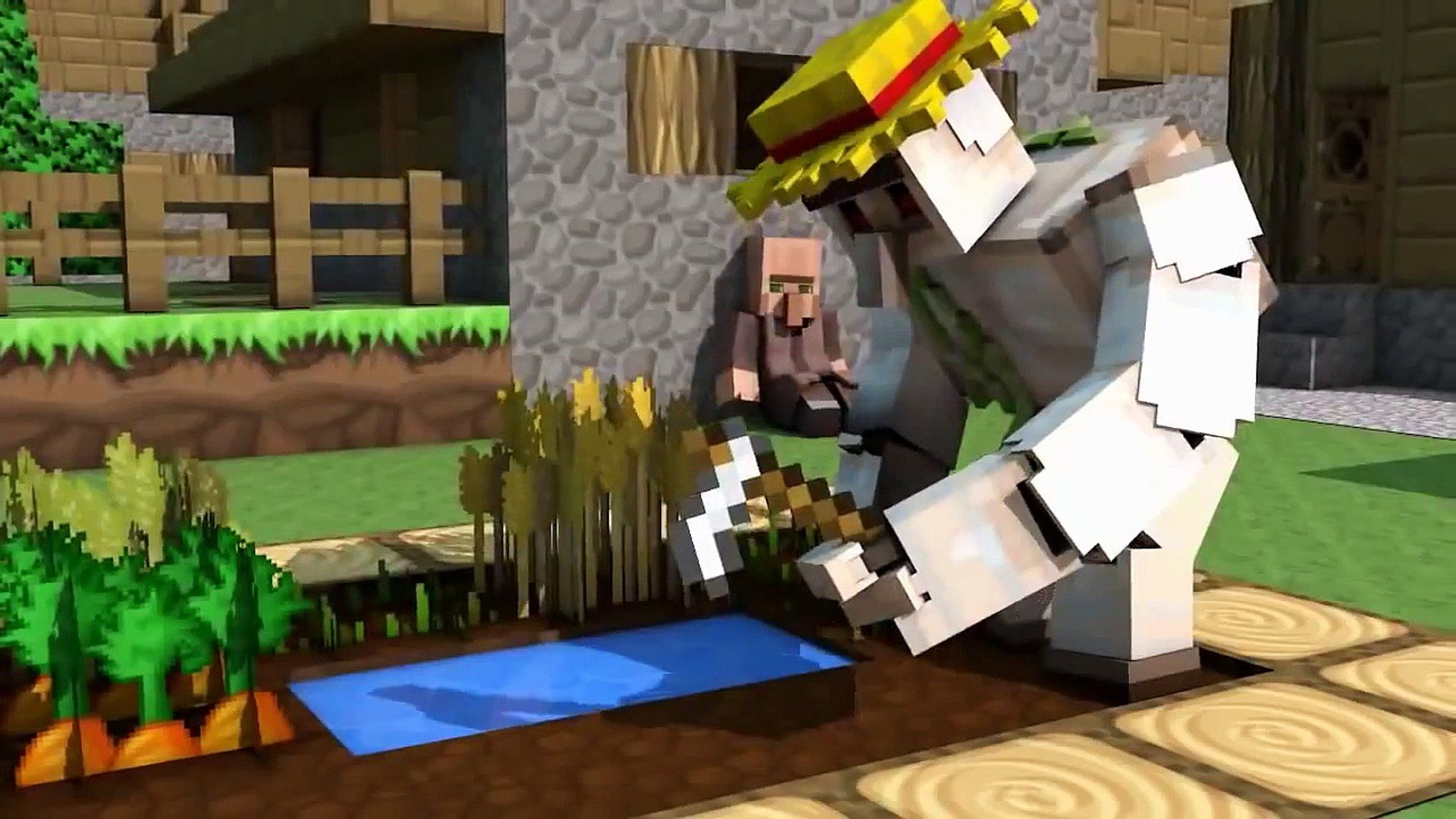 1920x1080 Villager News 3 (Minecraft Animation)