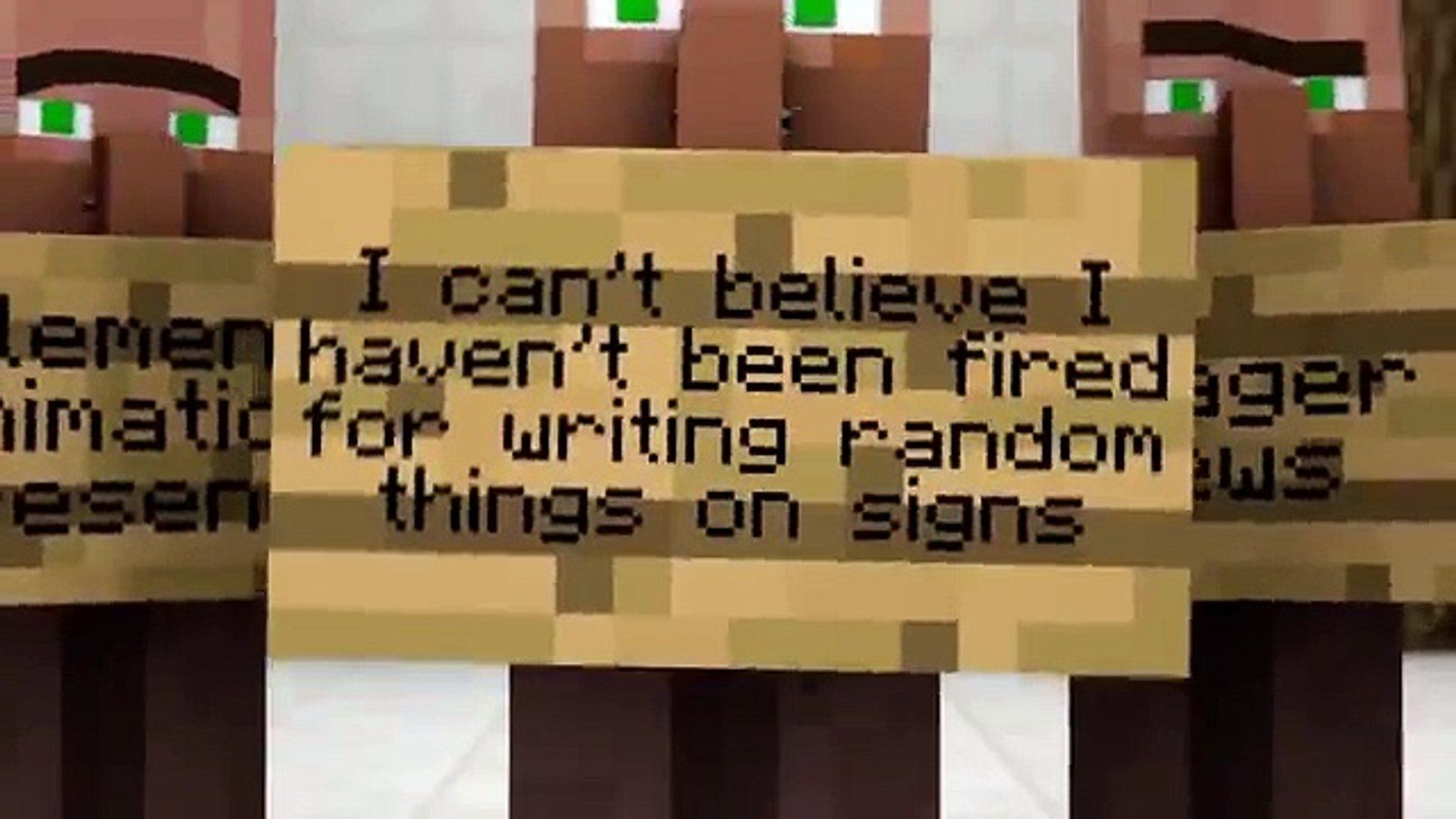 1920x1080 Villager News 4 (Minecraft Animation)