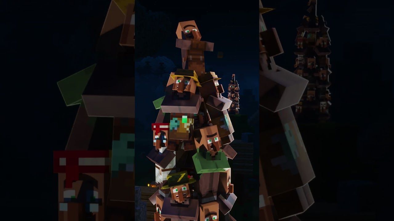 1280x720 VILLAGER NEWS: INVASION! (Minecraft Animation) #shorts