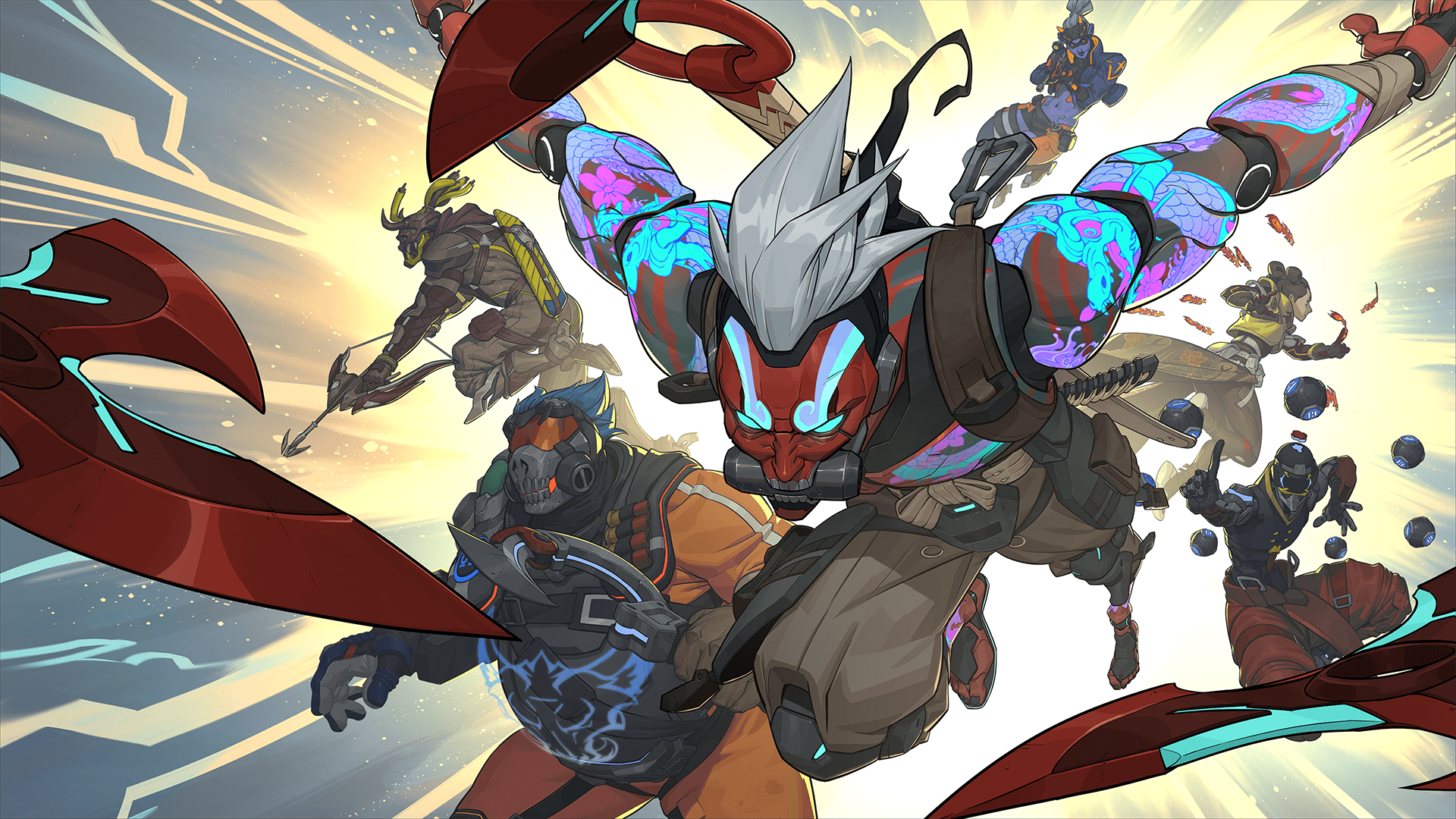 1920x1080 Deconstructing the Cyber Demon Genji Mythic skin with the Overwatch team