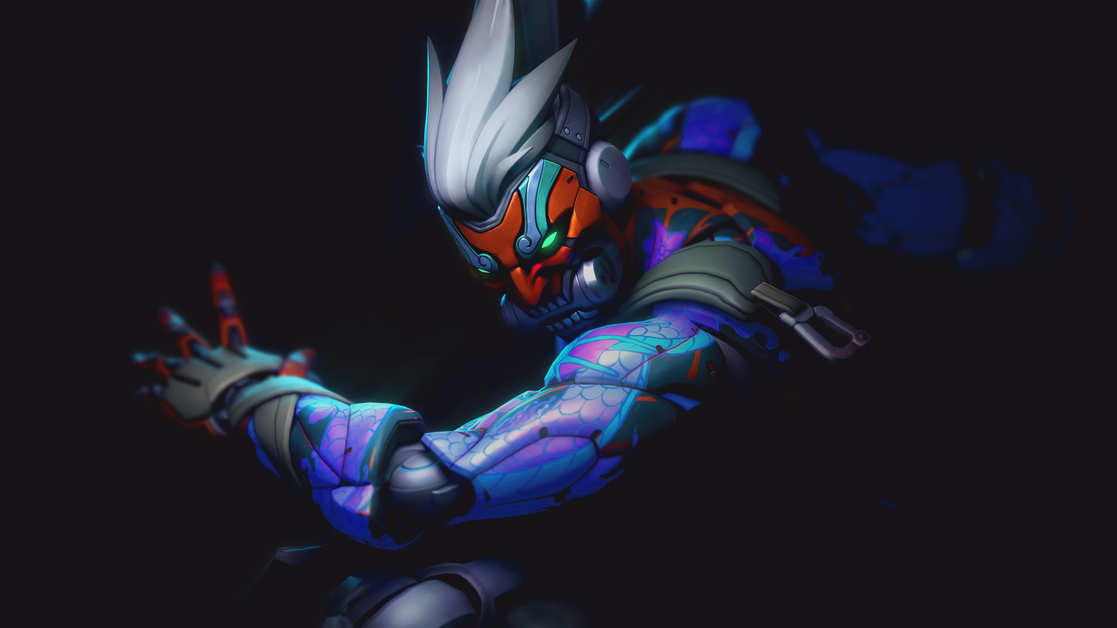 3840x2160 Cyber Demon Genji Overwatch 2 4K Wallpaper iPhone HD Phone h