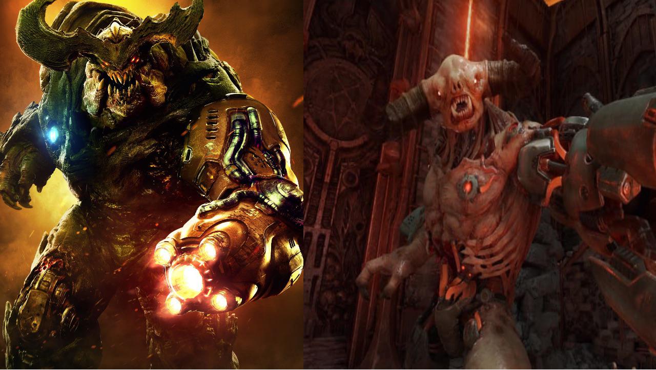 1280x721 Which Cyberdemon design did you like more?