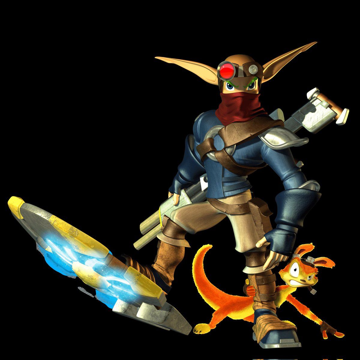 1200x1200 A render of Bald Jak from the Jak II Press kit