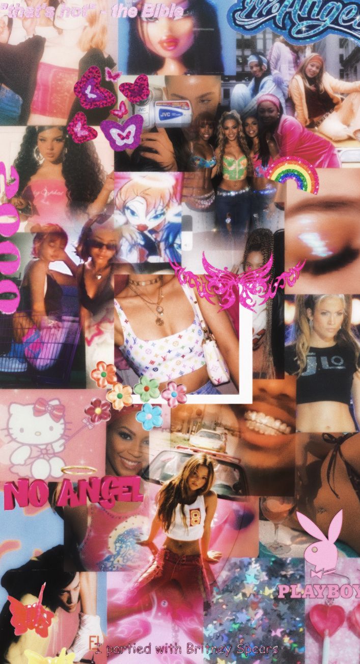 707x1302 Black Girl Y2k Wallpaper
