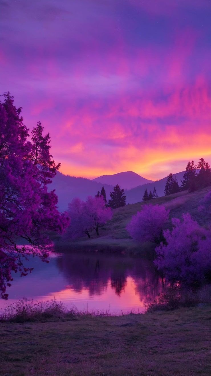 740x1319 Purple twilight Image