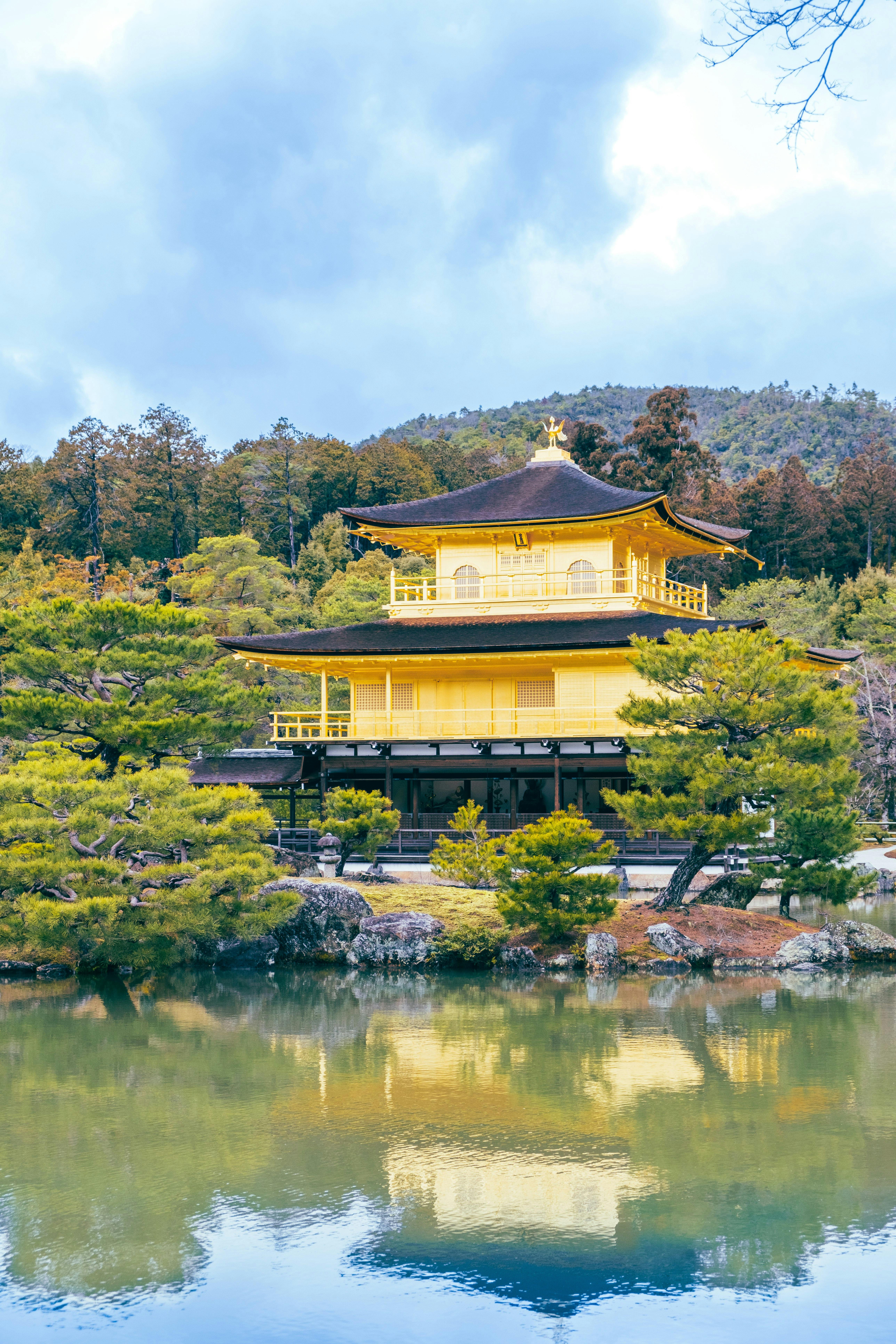 5152x7728 Golden Pavilion At Kinkaku Ji In Kyoto, Japan · Free