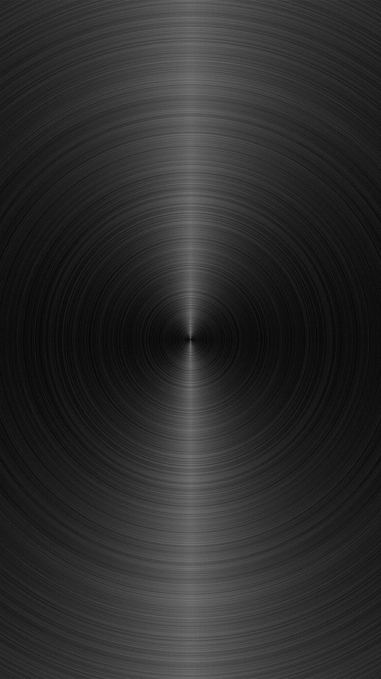 750x1334 iPhone X wallpaper. metal circle round texture pattern dark gray