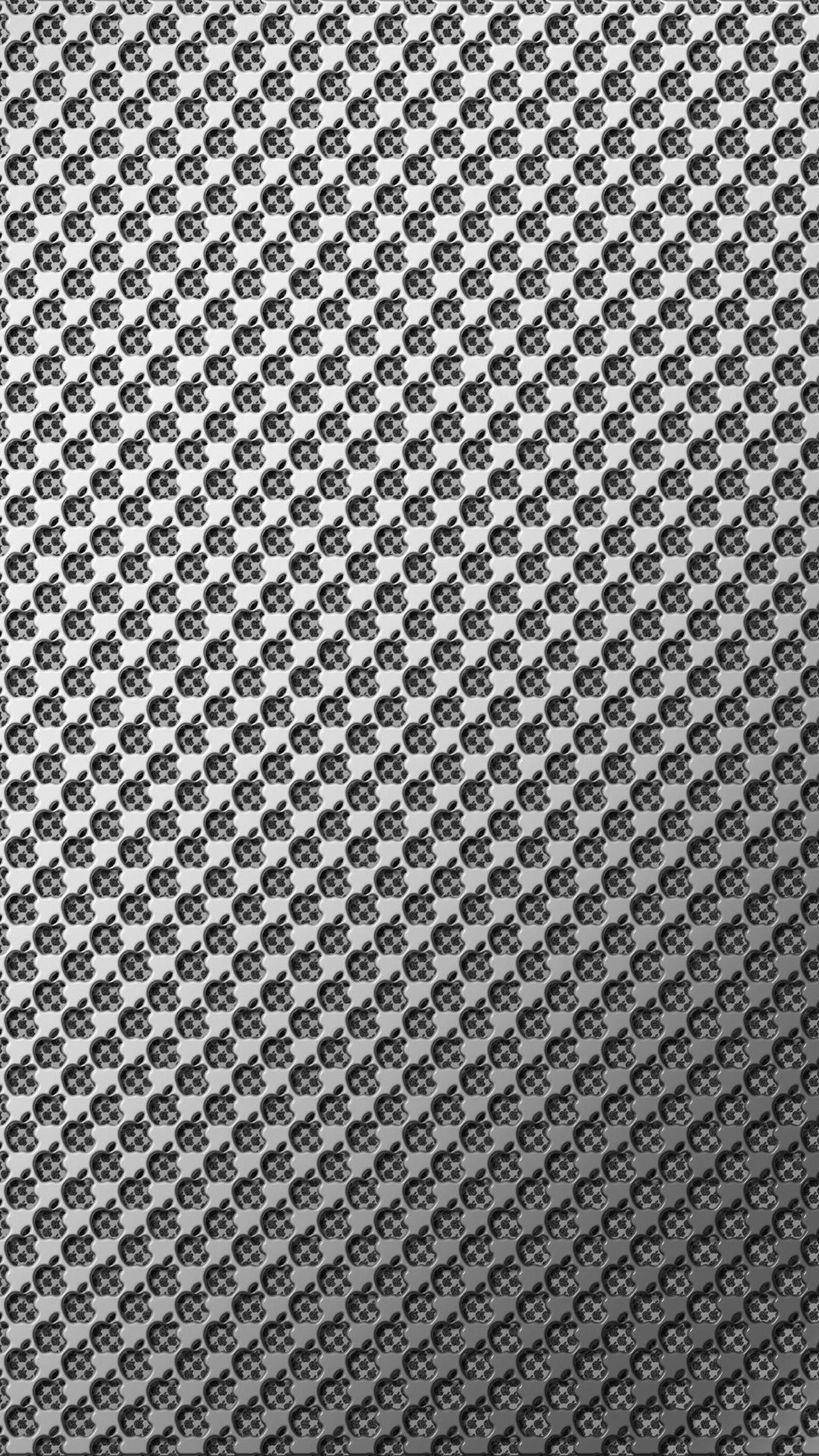 1080x1920 Metallic Silver Wallpaper