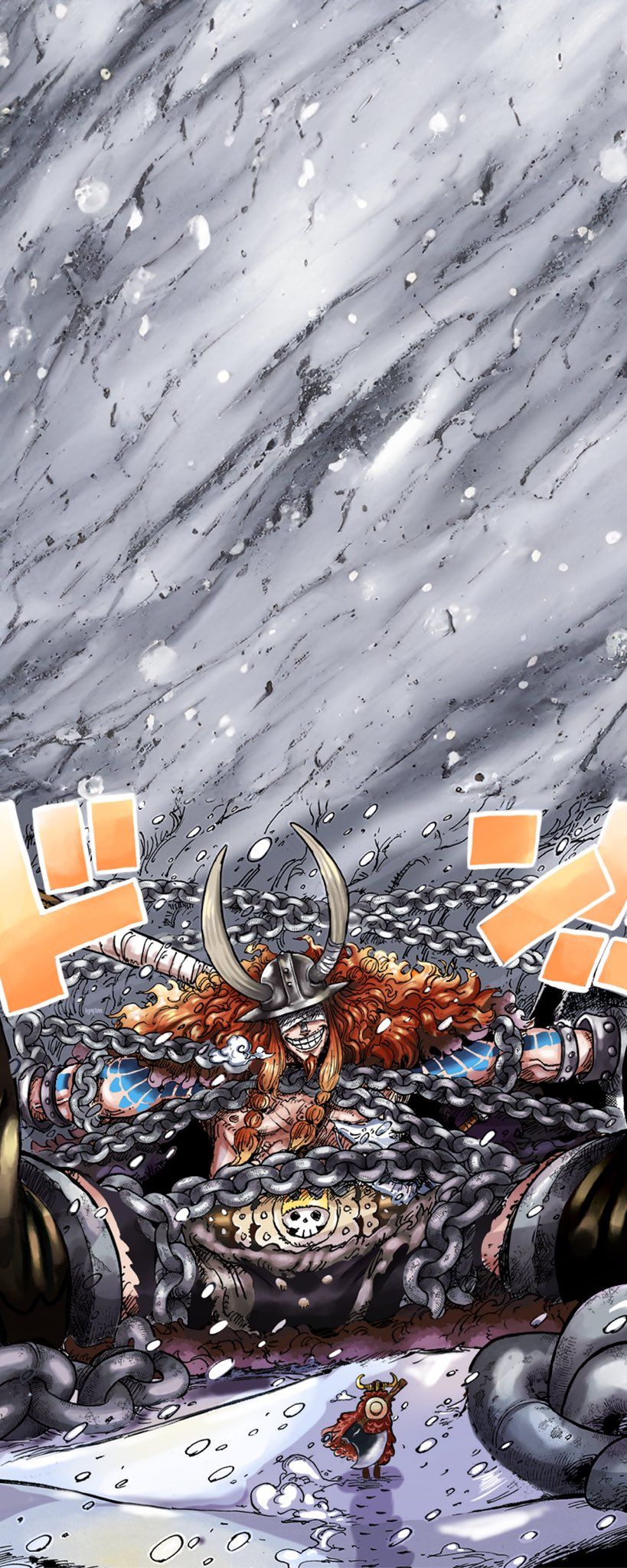 819x2048 One Piece Loki Wallpaper