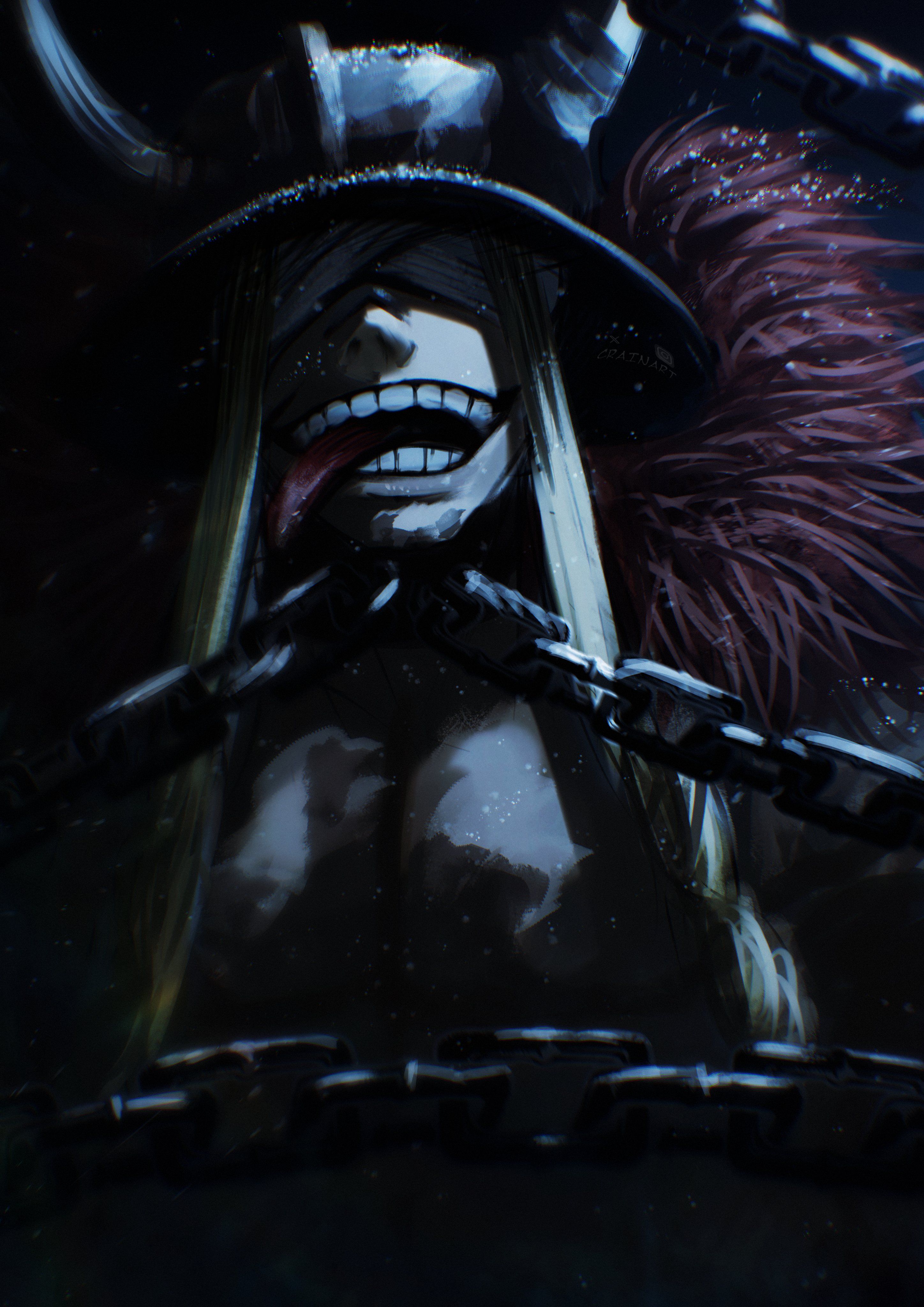 2896x4096 One Piece Loki Wallpaper