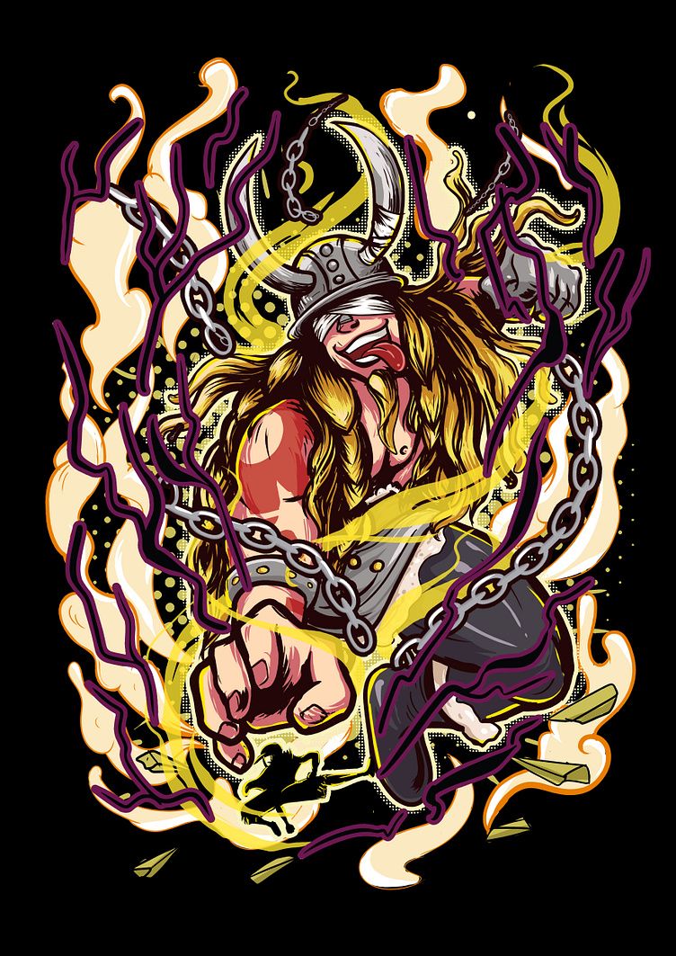 752x1063 Loki From One Piece Fanart by khamid farhan on Dribbble