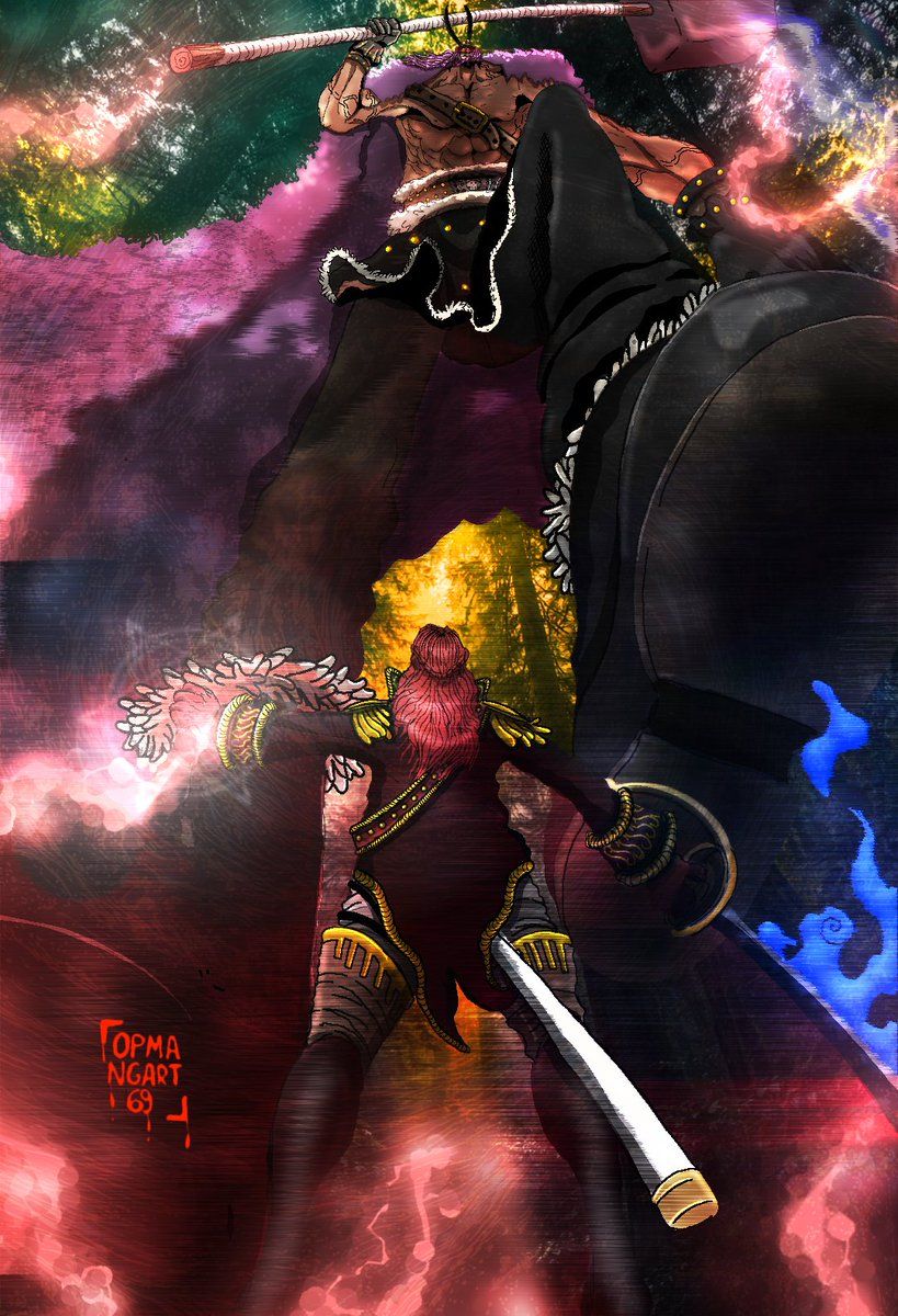 819x1200 SHAMROCK vs LOKI #onepiece #onepiecefanart