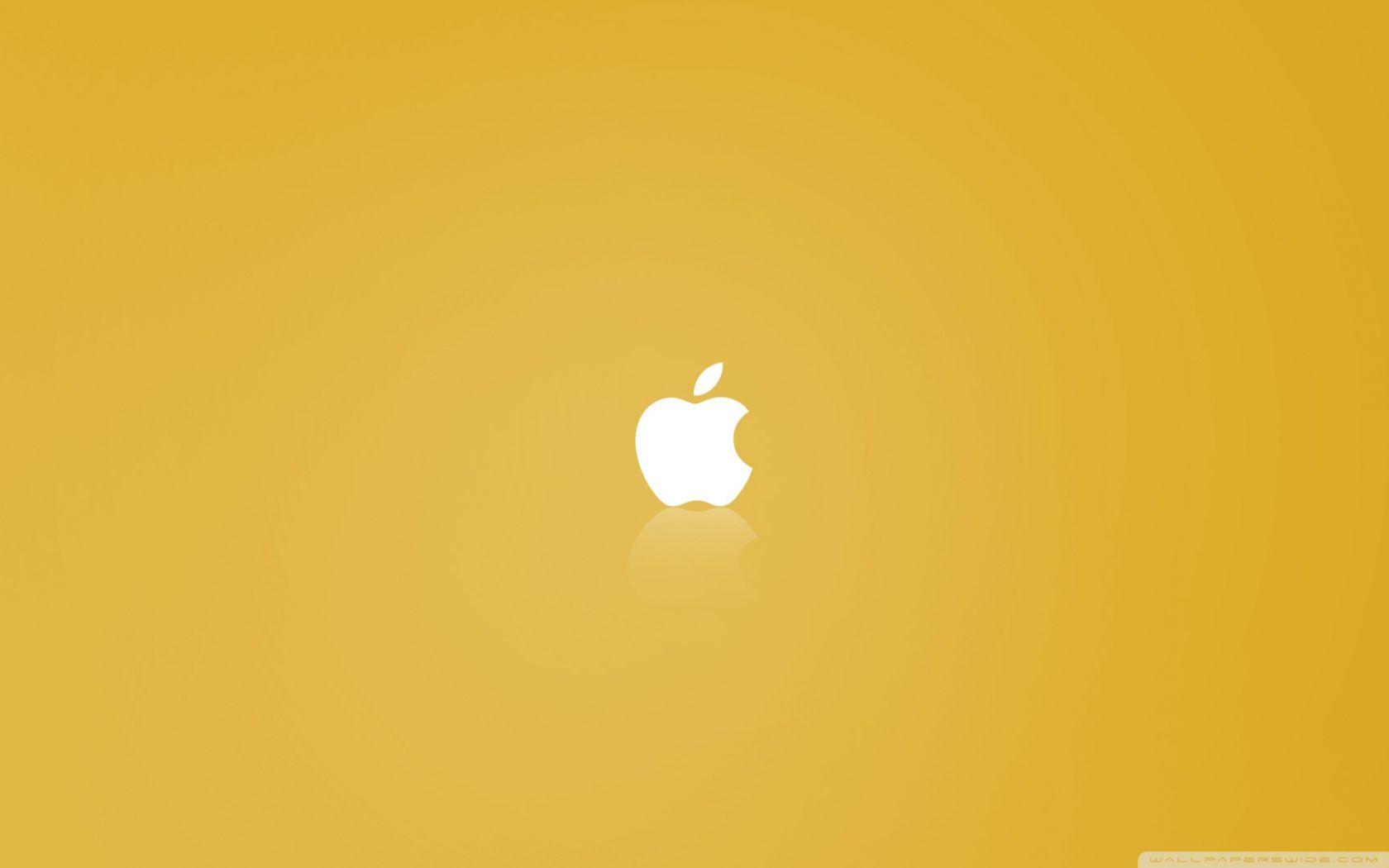 1680x1050 Apple MAC OS X Yellow Ultra HD Desktop Background Wallpaper for 4K