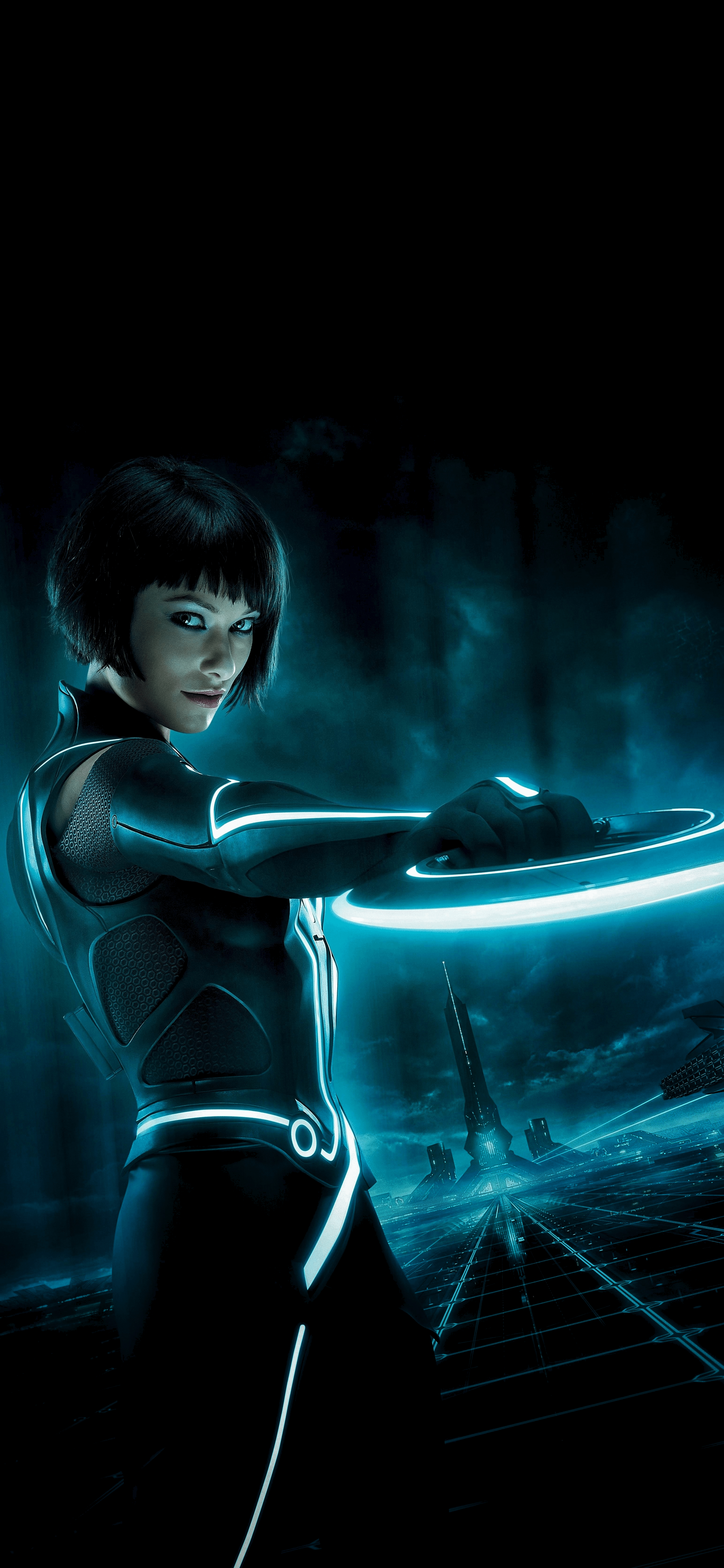 3087x6685 Tron Legacy, Quorra wallpaper [3087x6685]