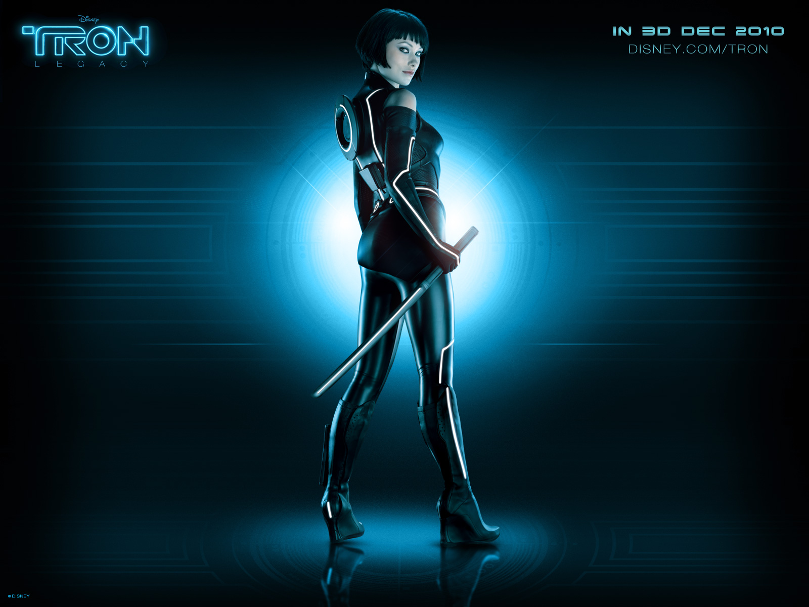 1600x1200 Quorra from Disney Tron: Legacy Movie Desktop Wallpaper