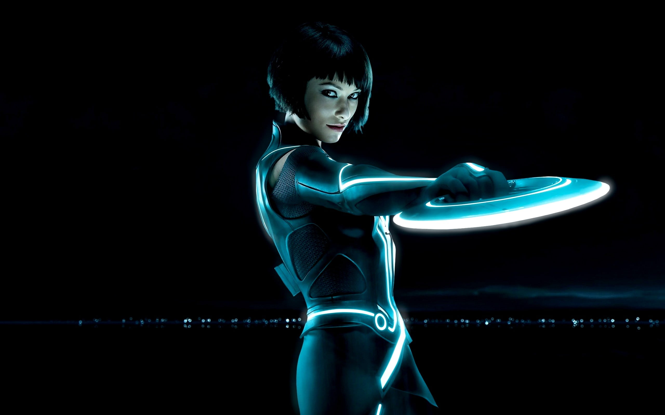 2560x1600 Olivia Wilde, Tron: Legacy, Quorra, movies HD wallpaper