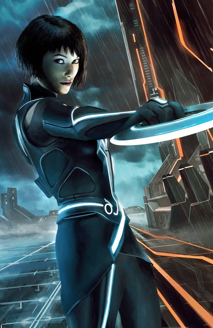 720x1110 Tron Legacy Quorra Painting