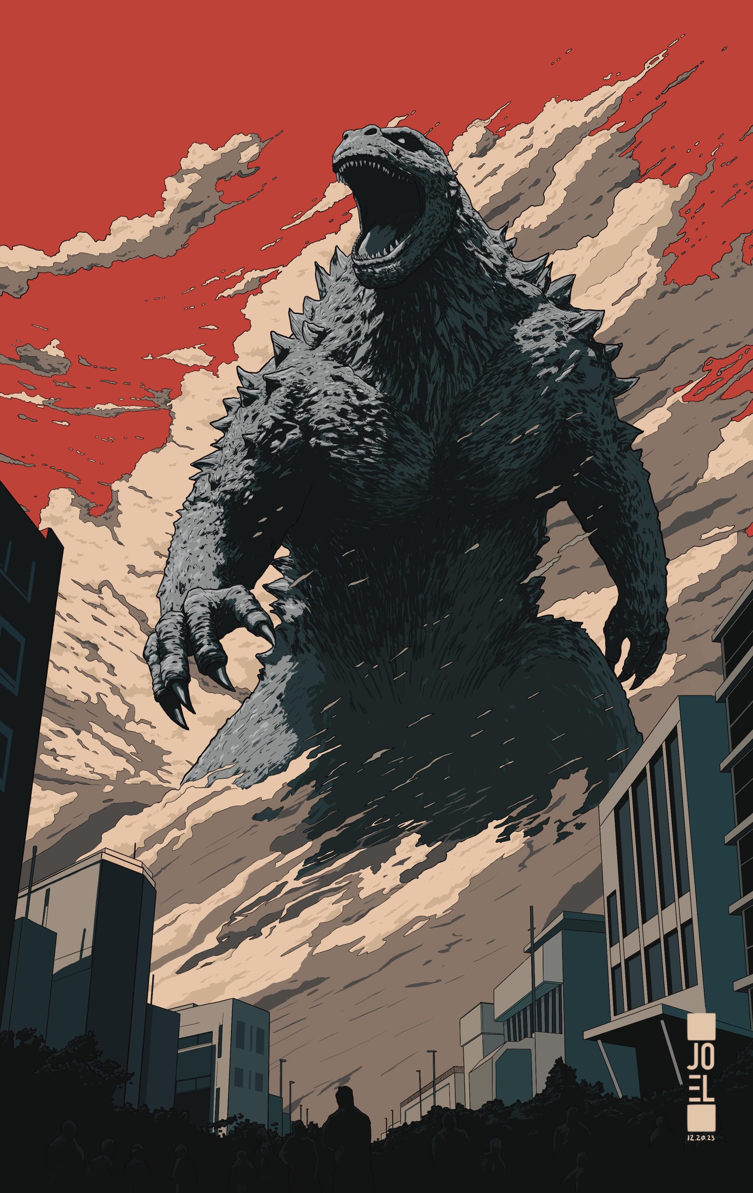 2400x3800 Godzilla