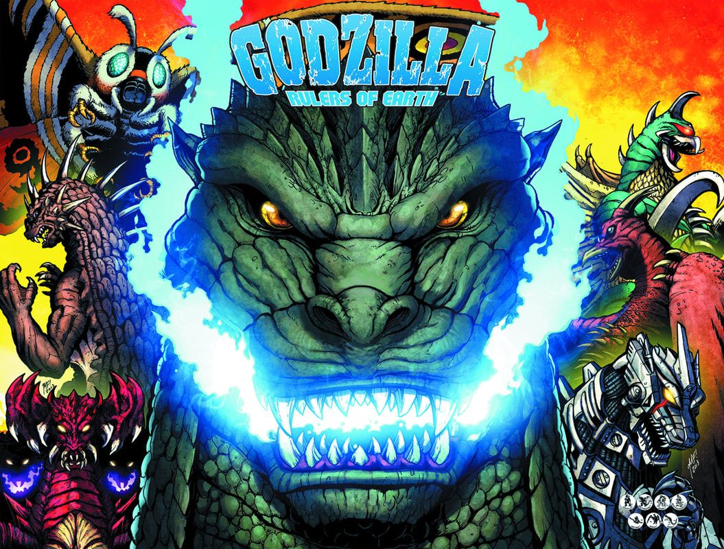 1055x800 Comics Books Godzilla IDW
