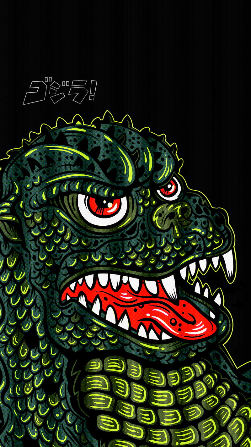 800x1422 Godzilla Glowing Teeth, Anime, Comic, Comics, Godzilla, King Kong, Marvel, Monster, HD phone wallpaper