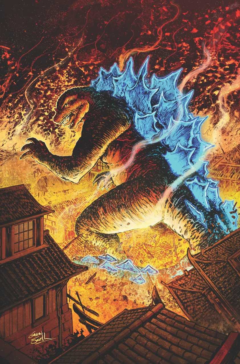 842x1278 Godzilla's Titans Battle Norse Warriors, Ancient Egypt & Feudal Japan In Mind Blowing Art