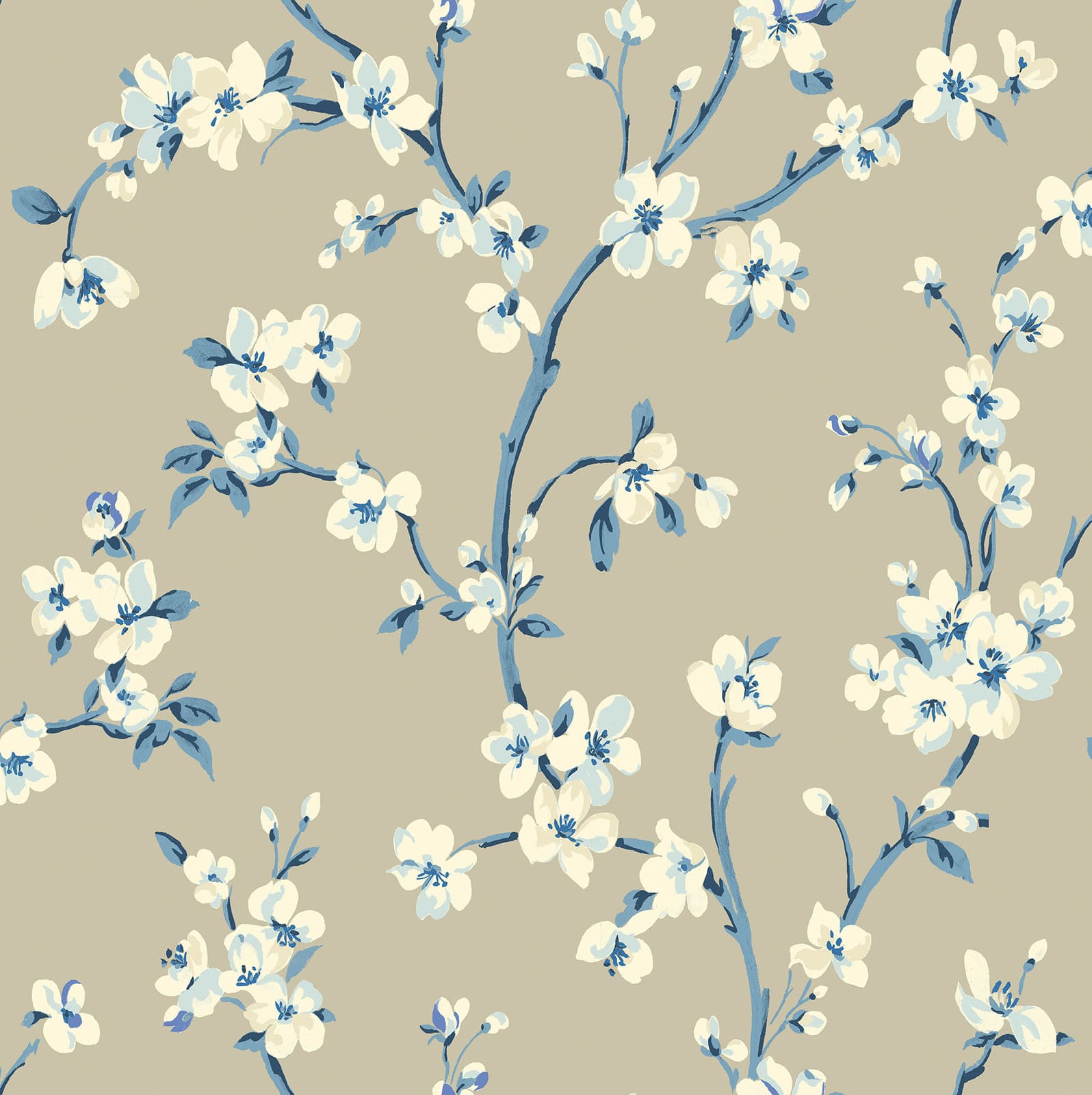 1596x1600 Surface Style Sakura Delft Peel and Stick Wallpaper.5 in. W x 18 ft. L