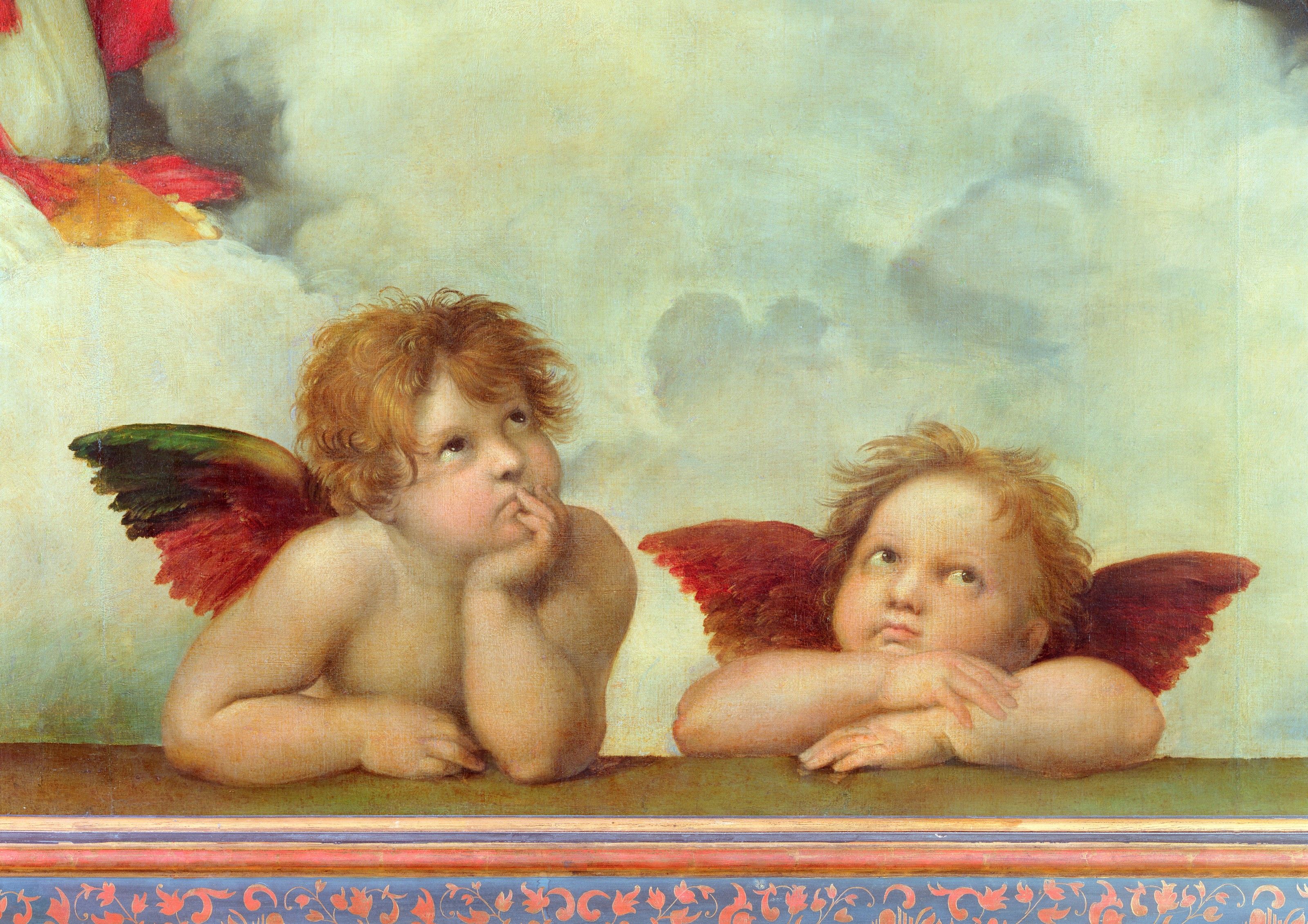 3200x2261 Putti Wall Mural