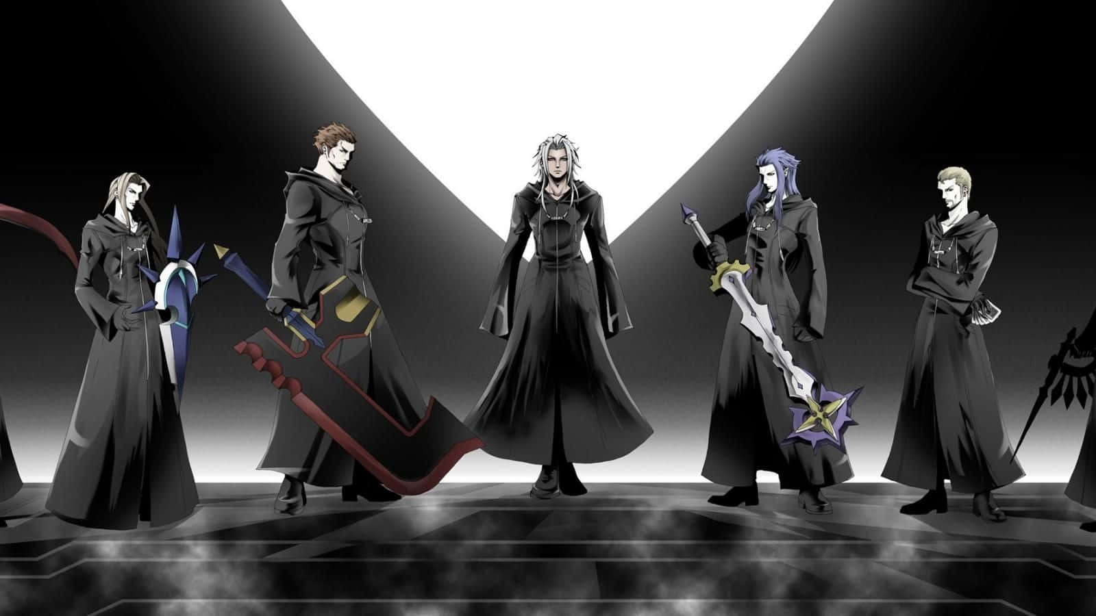 1600x900 Download Caption: Kingdom Hearts Organization XIII Wallpaper