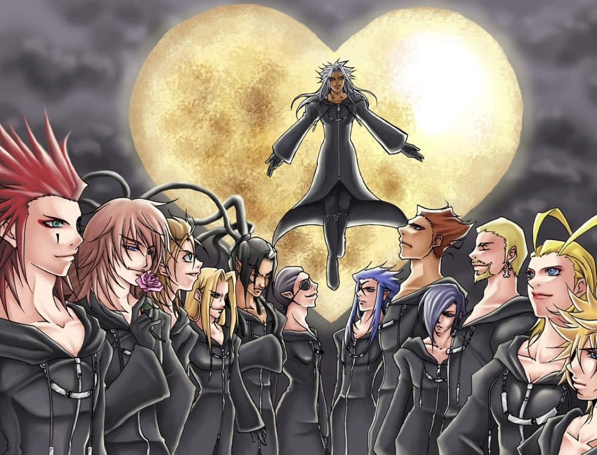 1180x900 Download Kingdom Hearts Organization 13 Members Wallpaper