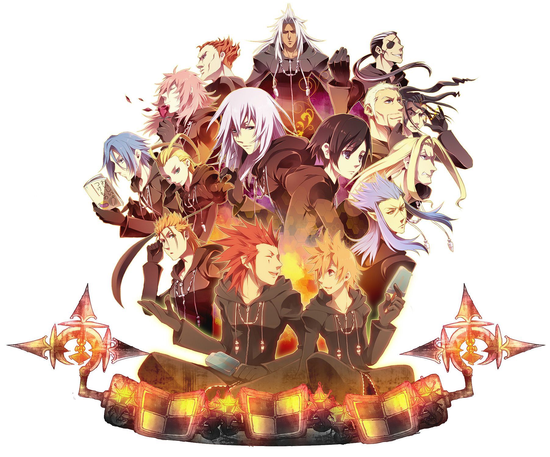 1804x1500 Organization XIII ideas to save today. kingdom hearts fanart, kingdom hearts kingdom hearts art and more