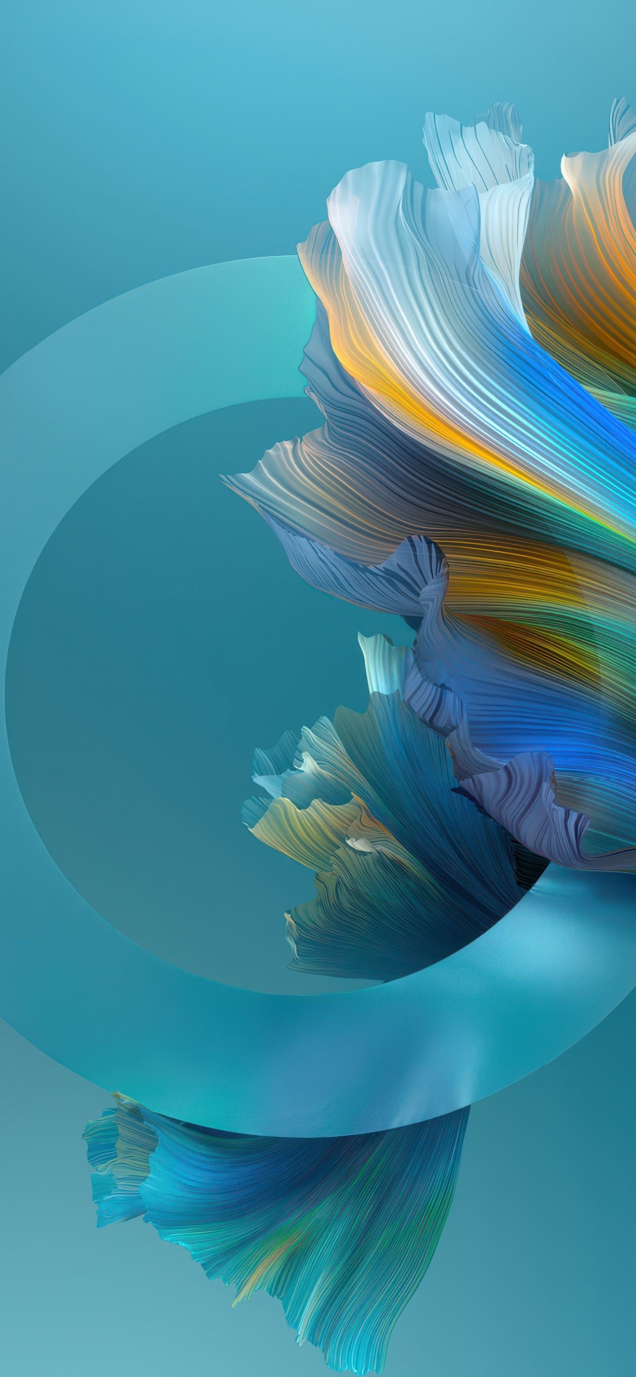 1284x2778 Cyan Blue Abstract O Trending 2K 4K HD Desktop Wallpaper In 2025 For IPhone And Android Devices