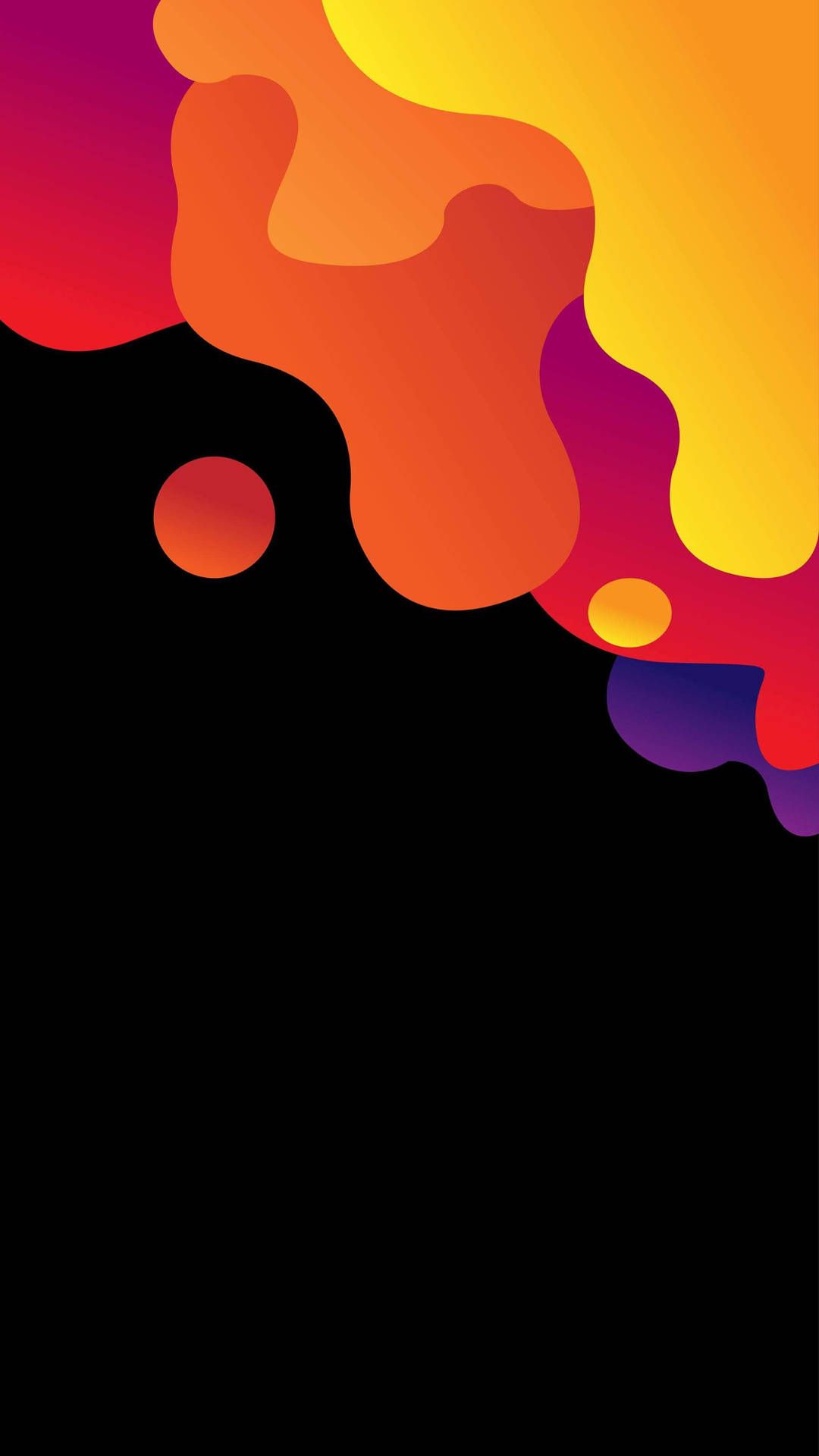 1080x1920 Download Majestic Blend of Colors on a 2K AMOLED Display Wallpaper