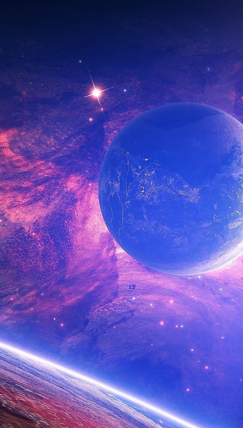800x1412 1206x2622px, 2K free download. Space, light, planet, spots, HD phone wallpaper