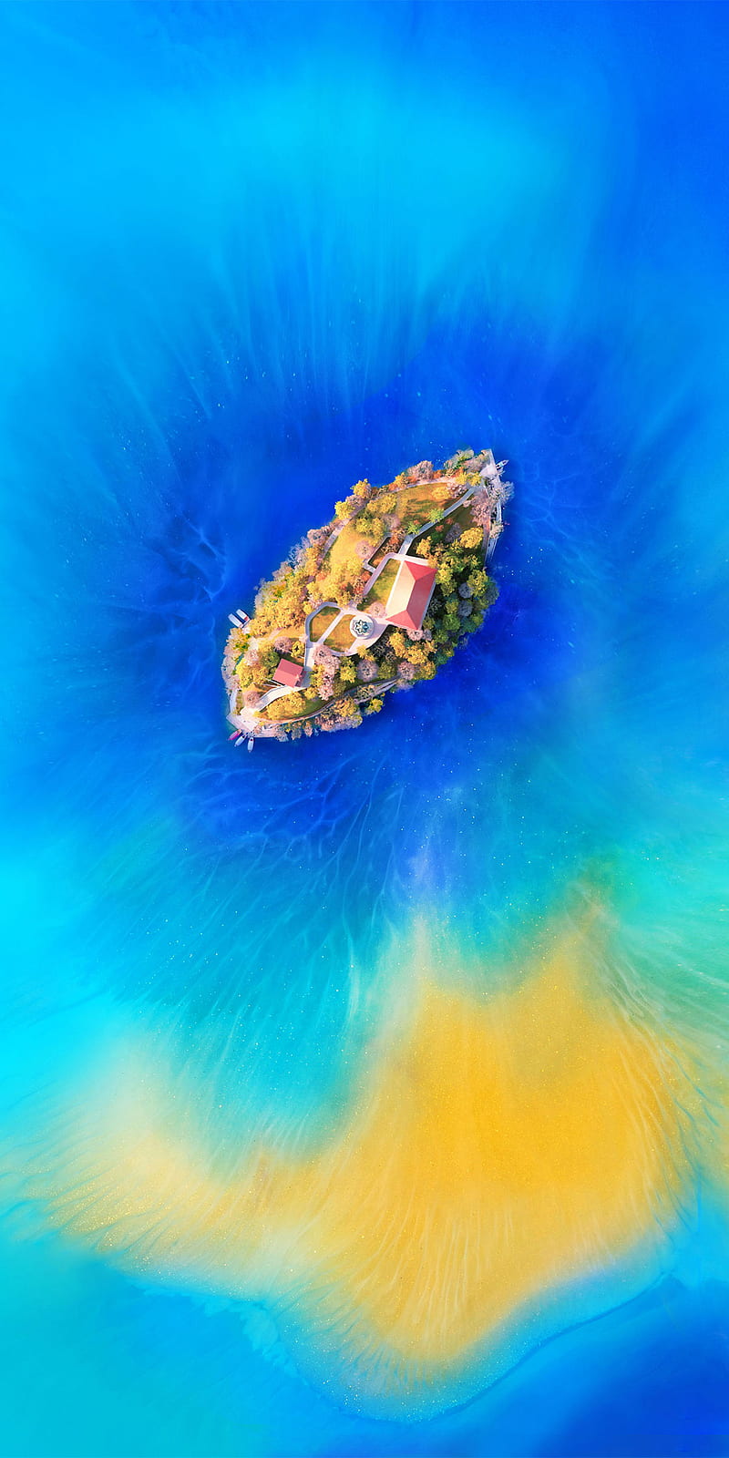 800x1600 1206x2622px, 2K free download. Huawei Mate 20 Lite, landscape, android, earth, ocean, sea, water, HD phone wallpaper
