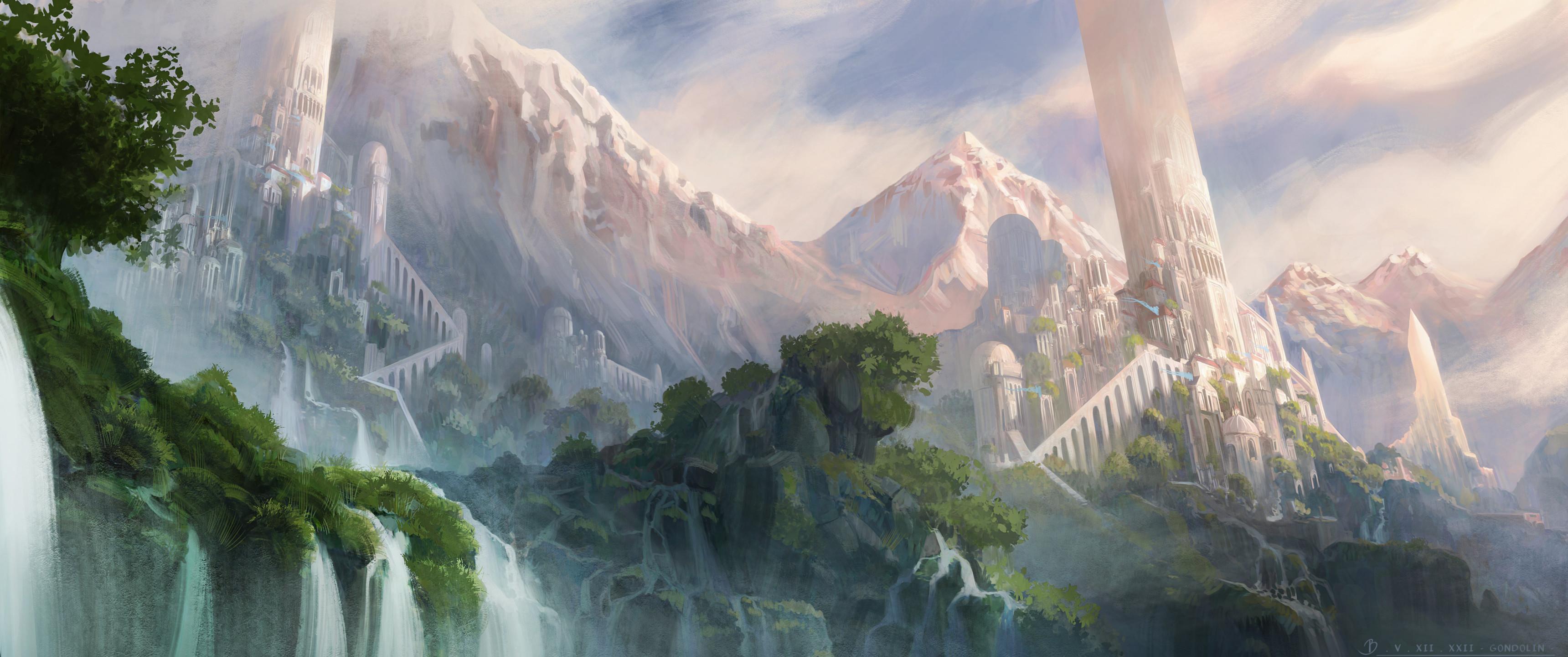 3440x1440 Various Tolkien 21:9 ultrawide image [3440x1440]