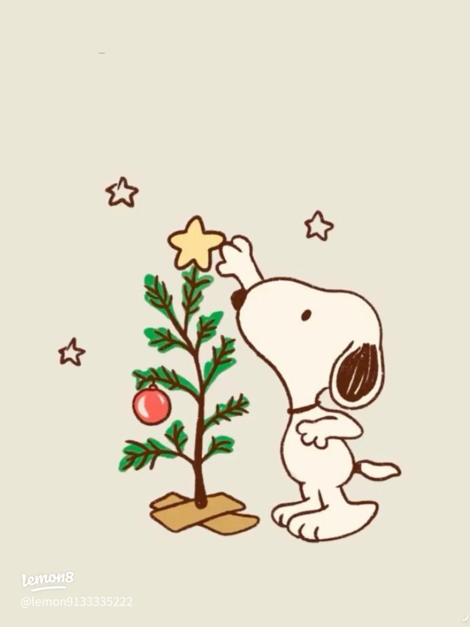 947x1265 Festive Snoopy Wallpaper for a Cozy Christmas