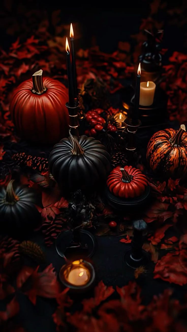 736x1308 Dark Autumn Phone Wallpaper