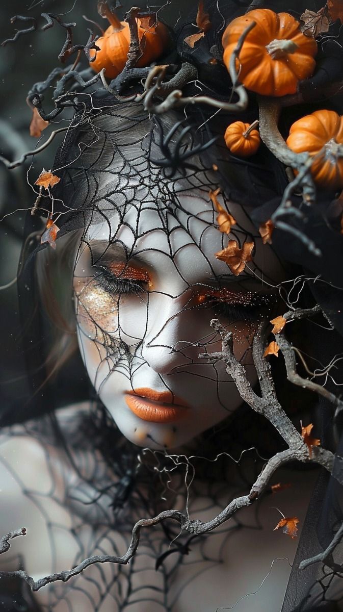 673x1200 Gothic Pumpkin Halloween iPhone Wallpaper