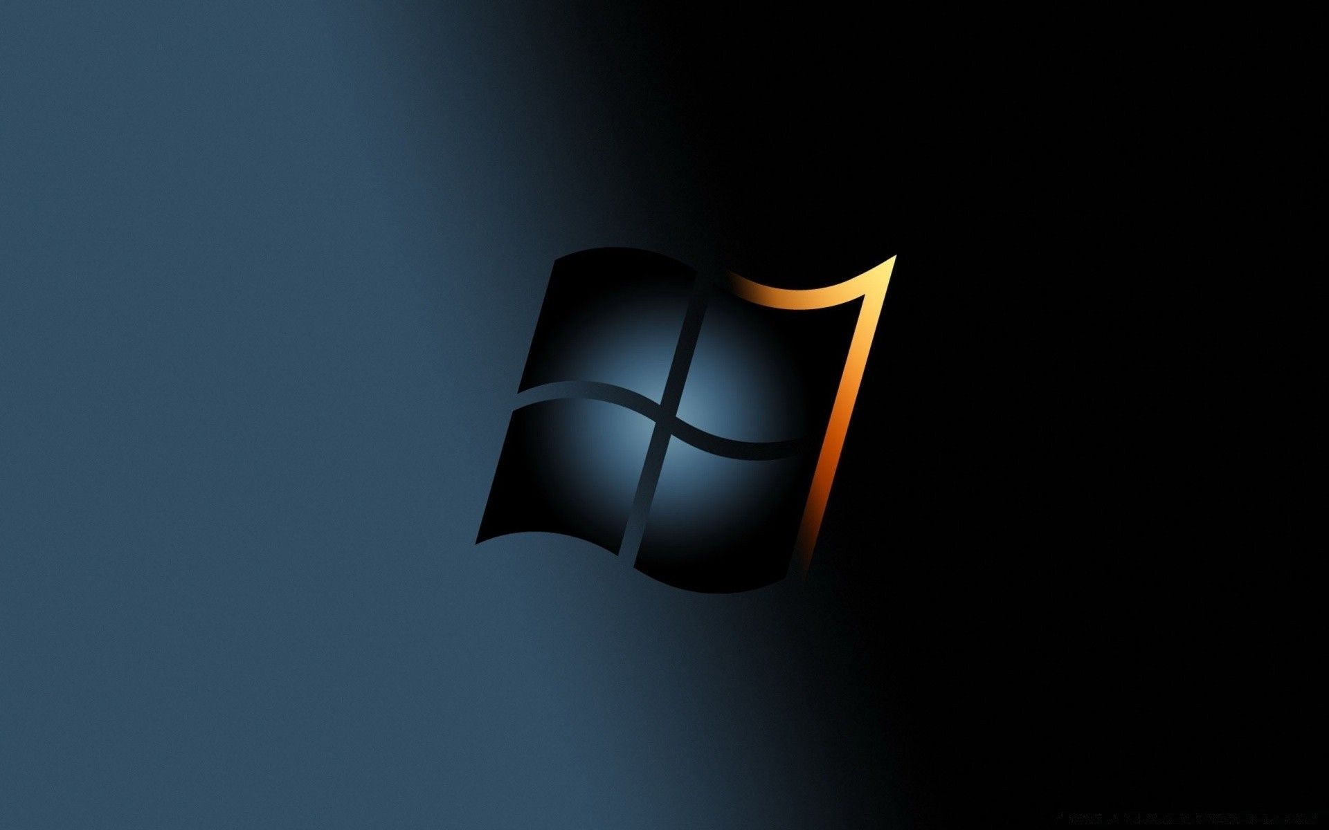 1920x1200 Windows Icon In Black