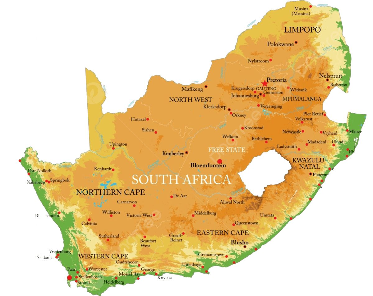 1200x953 South Africa Physical Map Eps Lake Vector Vector, Eps, Lake, Vector Illustration Background And Wallpaper For Free Download