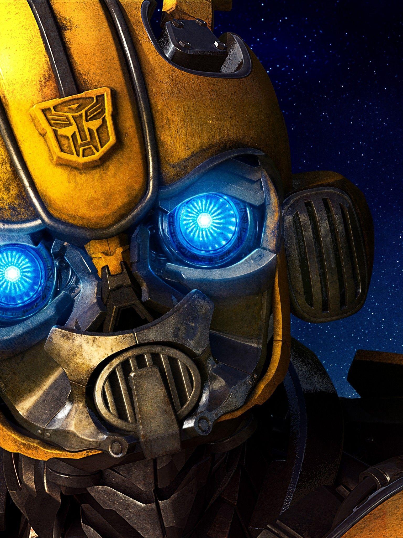 1536x2048 Download 1536x2048 Bumblebee Robot Wallpaper for Apple iPad Mini, Apple IPad 4