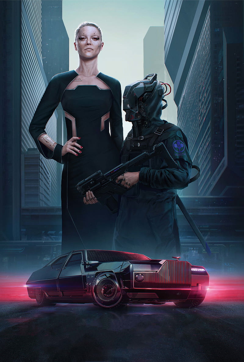 800x1185 Cyberpunk 2077 Game, HD phone wallpaper