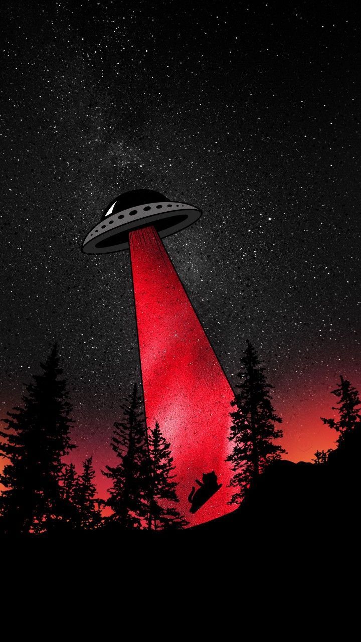720x1280 Trippy Alien Wallpaper
