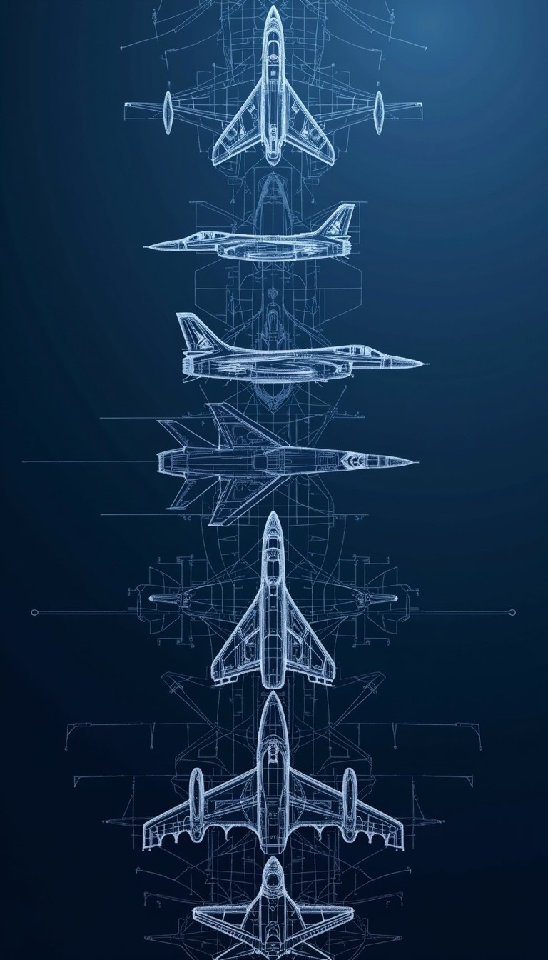 768x1344 Free Aviation Blueprint Pattern Image, Blueprint, Aircraft