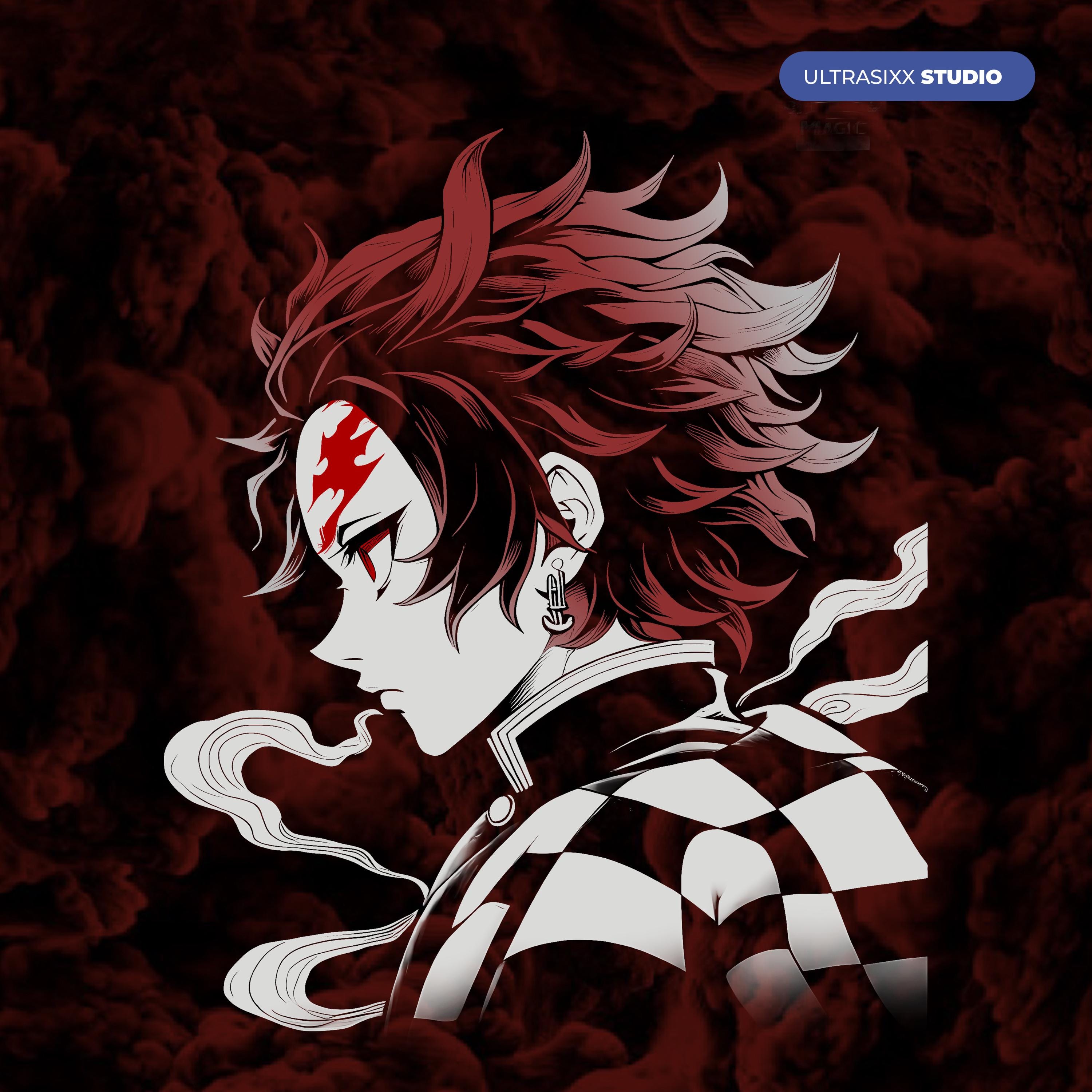 3000x3000 Tanjiro Art