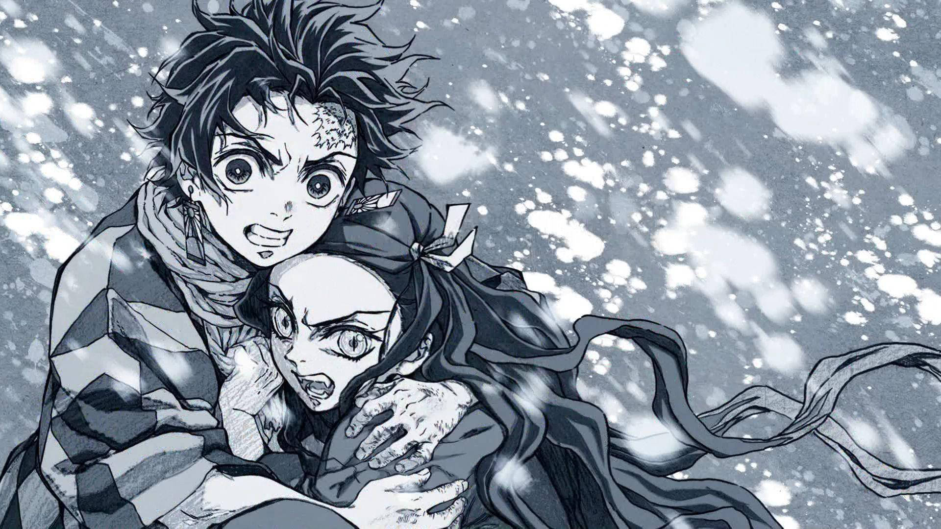 1920x1080 Download Demon Slayer Tanjiro With Nezuko Wallpaper